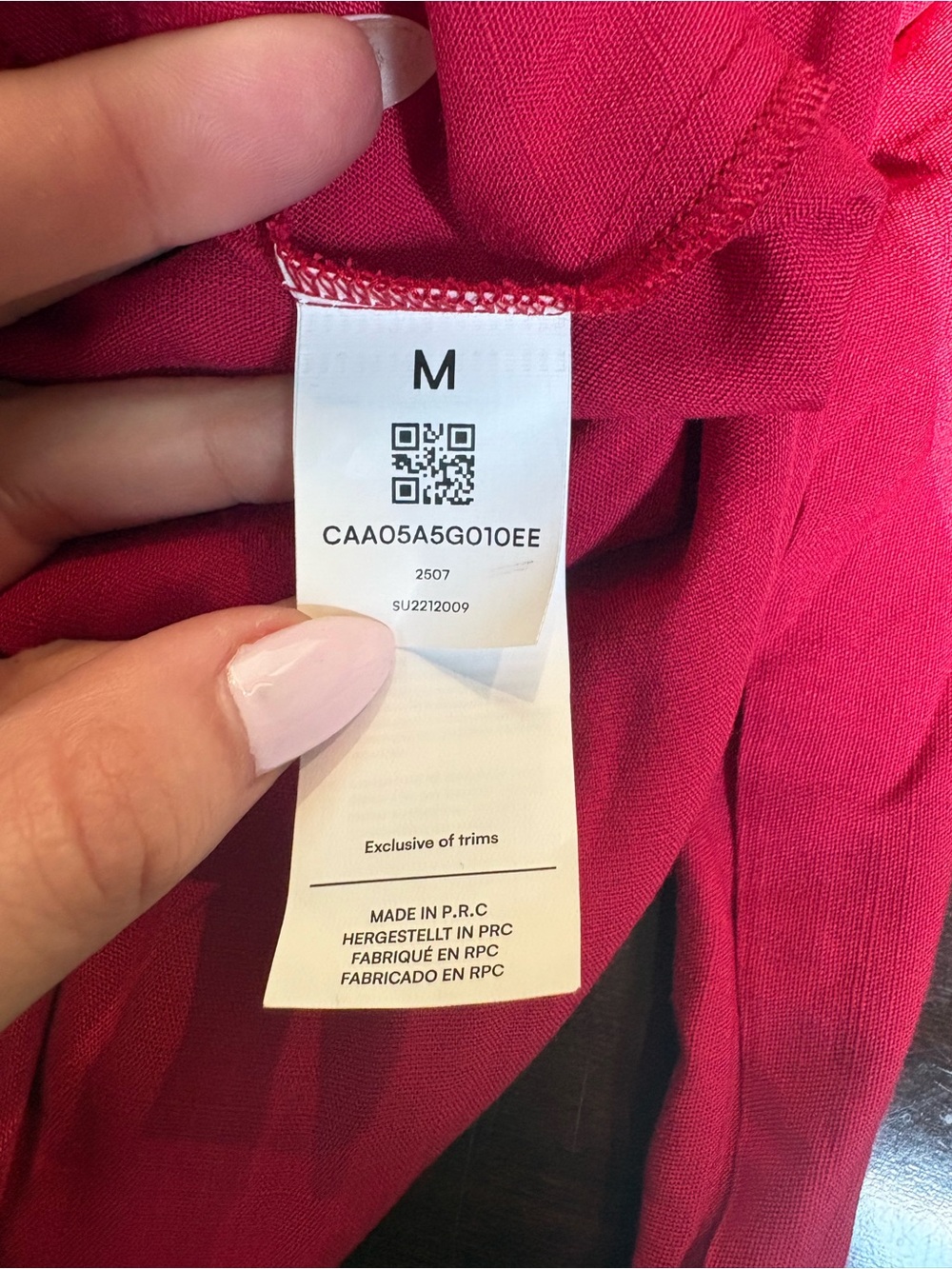 NWOT Cupshe Look Alive Red Halter Mini Dress - Picture 6 of 8